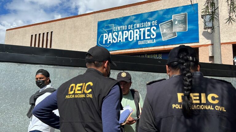 Continuan Operativos De Seguridad En El Centro De Emisión De Pasaportes Instituto Guatemalteco 8793